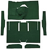 F9174613 1963-65 Falcon/Comet 2-Door Sedan/Ranchero V8 w/ Floor Shift; Cut & Sewn; Loop Carpet; Kit; Dark Green - image 1