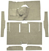 F9174644 1963-65 Falcon/Comet 2-Door Sedan/Ranchero V8 w/ Floor Shift; Cut & Sewn; Loop Carpet; Kit; Fawn Sandalwood - image 1