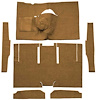 F9174669 1963-65 Falcon/Comet 2-Door Sedan/Ranchero V8 w/ Floor Shift; Cut & Sewn; Loop Carpet; Kit; Medium Saddle - image 1