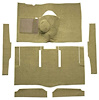 F9174809 1963-65 Falcon/Comet 2-Door Hardtop 8 Cyl w/ Floor Shift; Cut & Sewn; Loop Carpet; Kit; Ivy Gold - image 1