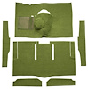 F9174819 1963-65 Falcon/Comet 2-Door Hardtop 8 Cyl w/ Floor Shift; Cut & Sewn; Loop Carpet; Kit; Moss Green - image 1