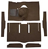 F9174830 1963-65 Falcon/Comet 2-Door Hardtop 8 Cyl w/ Floor Shift; Cut & Sewn; Loop Carpet; Kit; Dark Brown - image 1