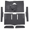 F9174847 1963-65 Falcon/Comet 2-Door Hardtop 8 Cyl w/ Floor Shift; Cut & Sewn; Loop Carpet; Kit; Gunmetal Gray - image 1