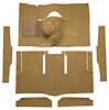 F9174869 1963-65 Falcon/Comet 2-Door Hardtop 8 Cyl w/ Floor Shift; Cut & Sewn; Loop Carpet; Kit; Medium Saddle - image 1