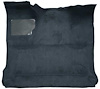 F9183204 1980-86 Ford F-Series Regular Cab w/ Low Tunnel; Molded; Cutpile Carpet; Kit; Federal Blue - image 1