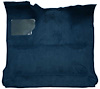 F9183208 1980-86 Ford F-Series Regular Cab w/ Low Tunnel; Molded; Cutpile Carpet; Kit; Blue - image 1