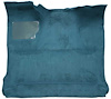 F9183231 1980-86 Ford F-Series Regular Cab w/ Low Tunnel; Molded; Cutpile Carpet; Kit; Blue - image 1