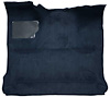 F9183270 1980-86 Ford F-Series Regular Cab w/ Low Tunnel; Molded; Cutpile Carpet; Kit; Dark Blue - image 1