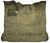 F9183305 1980-86 Ford F-Series Extra Cab w/ High Tunnel; Molded; Cutpile Carpet; Kit; Gold - image 1