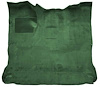 F9183319 1980-86 Ford F-Series Extra Cab w/ High Tunnel; Molded; Cutpile Carpet; Kit; Sage Green - image 1