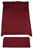 F9183515 1980-96 Ford F-Series Crew Cab w/ Low Tunnel; Molded; Cutpile Carpet; Kit; Maroon - image 1
