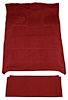 F9183521 1980-96 Ford F-Series Crew Cab w/ Low Tunnel; Molded; Cutpile Carpet; Kit; Oxblood - image 1