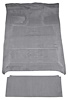 F9183547 1980-96 Ford F-Series Crew Cab w/ Low Tunnel; Molded; Cutpile Carpet; Kit; Dark Gray - image 1