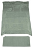 F9183556 1980-96 Ford F-Series Crew Cab w/ Low Tunnel; Molded; Cutpile Carpet; Kit; Opal - image 1