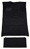 F9183601 1980-86 Ford F-Series Crew Cab w/ High Tunnel; Molded; Cutpile Carpet; Kit; Black - image 1