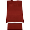 F9183621 1980-86 Ford F-Series Crew Cab w/ High Tunnel; Molded; Cutpile Carpet; Kit; Oxblood - image 1
