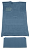 F9183663 1980-86 Ford F-Series Crew Cab w/ High Tunnel; Molded; Cutpile Carpet; Kit; Crystal Blue - image 1