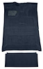 F9183670 1980-86 Ford F-Series Crew Cab w/ High Tunnel; Molded; Cutpile Carpet; Kit; Dark Blue - image 1