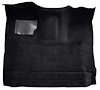 F9183701 1987-96 Ford F-Series Regular Cab w/ High Tunnel; Molded; Cutpile Carpet; Kit; Black