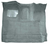 F9183756 1987-96 Ford F-Series Regular Cab w/ High Tunnel; Molded; Cutpile Carpet; Kit; Opal - image 1