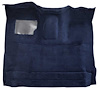 F9183766 1987-96 Ford F-Series Regular Cab w/ High Tunnel; Molded; Cutpile Carpet; Kit; Dark Blue - image 1
