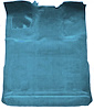 F9183803 1980-97 Ford F-Series Extra Cab w/ Low Tunnel; Molded; Cutpile Carpet; Kit; Blue - image 1