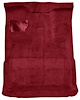 F9183902 1980-86 Ford F-Series Extra Cab w/ High Tunnel; Molded; Cutpile Carpet; Kit; Red - image 1