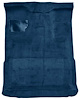 F9183908 1980-86 Ford F-Series Extra Cab w/ High Tunnel; Molded; Cutpile Carpet; Kit; Blue - image 1
