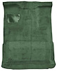 F9183919 1980-86 Ford F-Series Extra Cab w/ High Tunnel; Molded; Cutpile Carpet; Kit; Sage Green - image 1