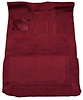 F9184015 1987-96 Ford F-Series Extra Cab w/ High Tunnel; Molded; Cutpile Carpet; Kit; Maroon - image 1