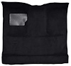 F9184701 1974-79 F-100/F-150 Regular Cab w/ Low Tunnel; Molded; Cutpile Carpet; Kit; Black - image 1