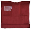 F9184802 1965-73 Ford F-Series Regular Cab Truck w/ Low Tunnel; Molded Loop Carpet; Kit; Red - image 1