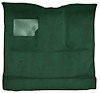 F9184813 1965-73 Ford F-Series Regular Cab Truck w/ Low Tunnel; Molded Loop Carpet; Kit; Dark Green - image 1