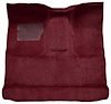 F9185015 1974-79 Ford F-Series Regular Cab w/ High Tunnel; Molded; Cutpile Carpet; Kit; Maroon - image 1