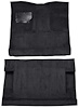 F9185301 1974-79 Ford F-Series Crew Cab w/ Low Tunnel; Molded; Cutpile Carpet; Kit; Black - image 1