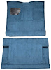 F9185331 1974-79 Ford F-Series Crew Cab w/ Low Tunnel; Molded; Cutpile Carpet; Kit; Blue - image 1