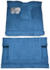 F9185531 1974-79 F-Series Crew Cab w/ High Tunnel; Molded; Cutpile Carpet; Kit; Blue - image 1