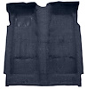 F9185812 1972-73 Torino/Gran Torino 2-Door w/ Column Shift; Molded Loop Carpet; Kit; Dark Blue - image 1