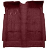 F9185815 1972-73 Torino/Gran Torino 2-Door w/ Column Shift; Molded Loop Carpet; Kit; Maroon - image 1