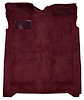 F9186115 1972-73 Torino/Gran Torino 4-Door w/ Column Shift; Molded Loop Carpet; Kit; Maroon - image 1