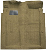 F9186305 1974-78 Galaxie 500/LTD 2-Door - Molded Cutpile Carpet Kit - Gold - image 1