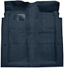 F9186412 1971-73 Galaxie 500/LTD 2-Door - Molded Loop Carpet Kit - Dark Blue - image 1