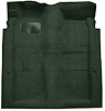F9186413 1971-73 Galaxie 500/LTD 2-Door - Molded Loop Carpet Kit - Dark Green - image 1