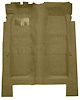 F9186505 1974-78 Galaxie 500/LTD 4-Door - Molded Cutpile Carpet Kit - Gold - image 1