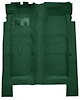 F9186546 1974-78 Galaxie 500/LTD 4-Door - Molded Cutpile Carpet Kit - Jade Green - image 1