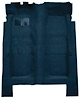 F9186612 1971-73 Galaxie/LTD 4-Door - Molded Loop Carpet Kit - Dark Blue - image 1