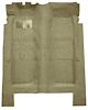 F9186644 1971-73 Galaxie/LTD 4-Door - Molded Loop Carpet Kit - Fawn Sandalwood - image 1