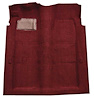 F9187215 1969-70 Ford Galaxie/LTD 2-Door w/ Column Shift - Loop Carpet Kit - Maroon - image 1