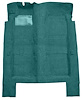 F9189106 1969-70 Galaxie 4-Door/Ranch Wagon - Molded Loop Carpet Kit - Aqua - image 1