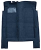 F9189112 1969-70 Galaxie 4-Door/Ranch Wagon - Molded Loop Carpet Kit - Dark Blue - image 1